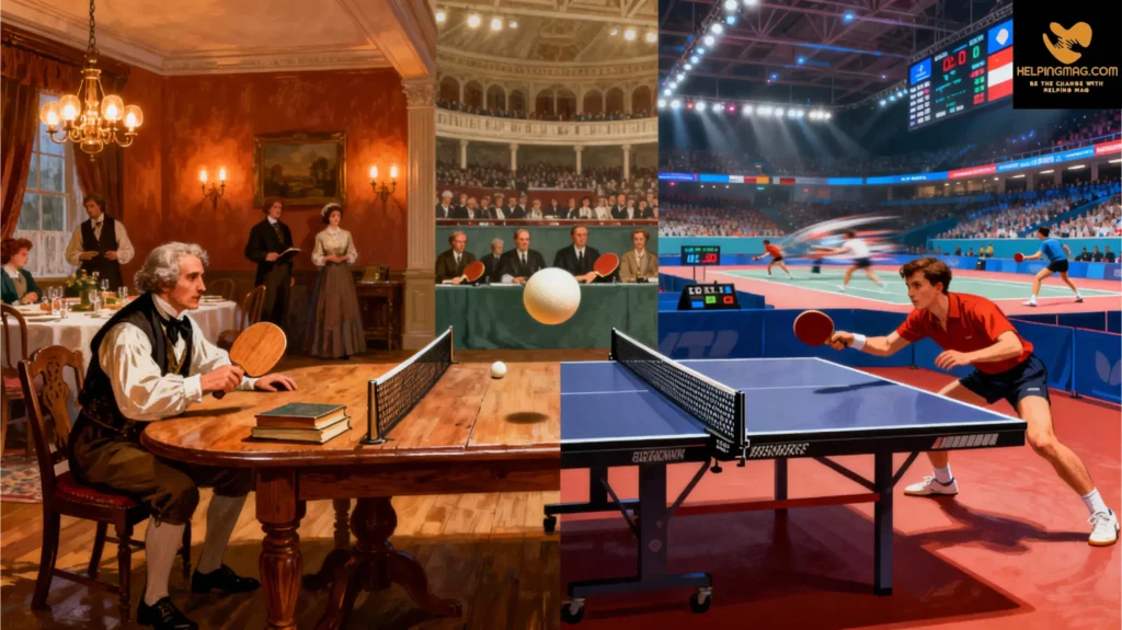 The Origins of Table Tennis