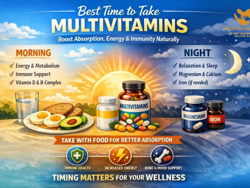 Best Time to Take Multivitamins