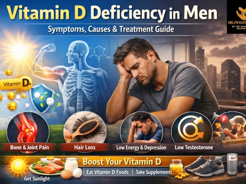 Vitamin D Deficiency Symptoms in Men