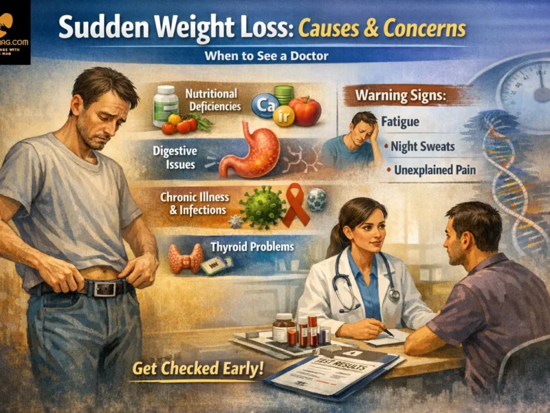 sudden weight loss causes