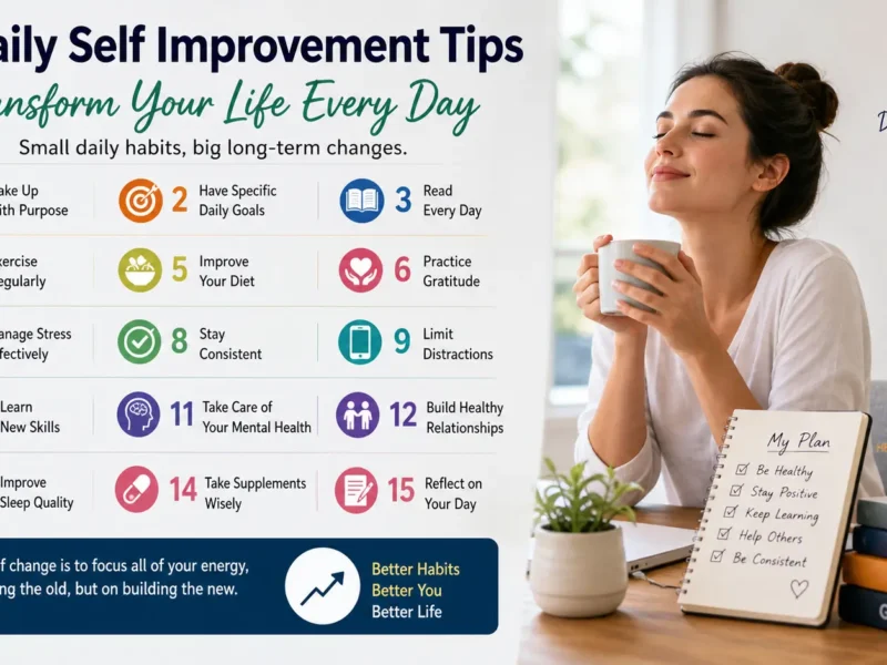 Daily Self Improvement Tips
