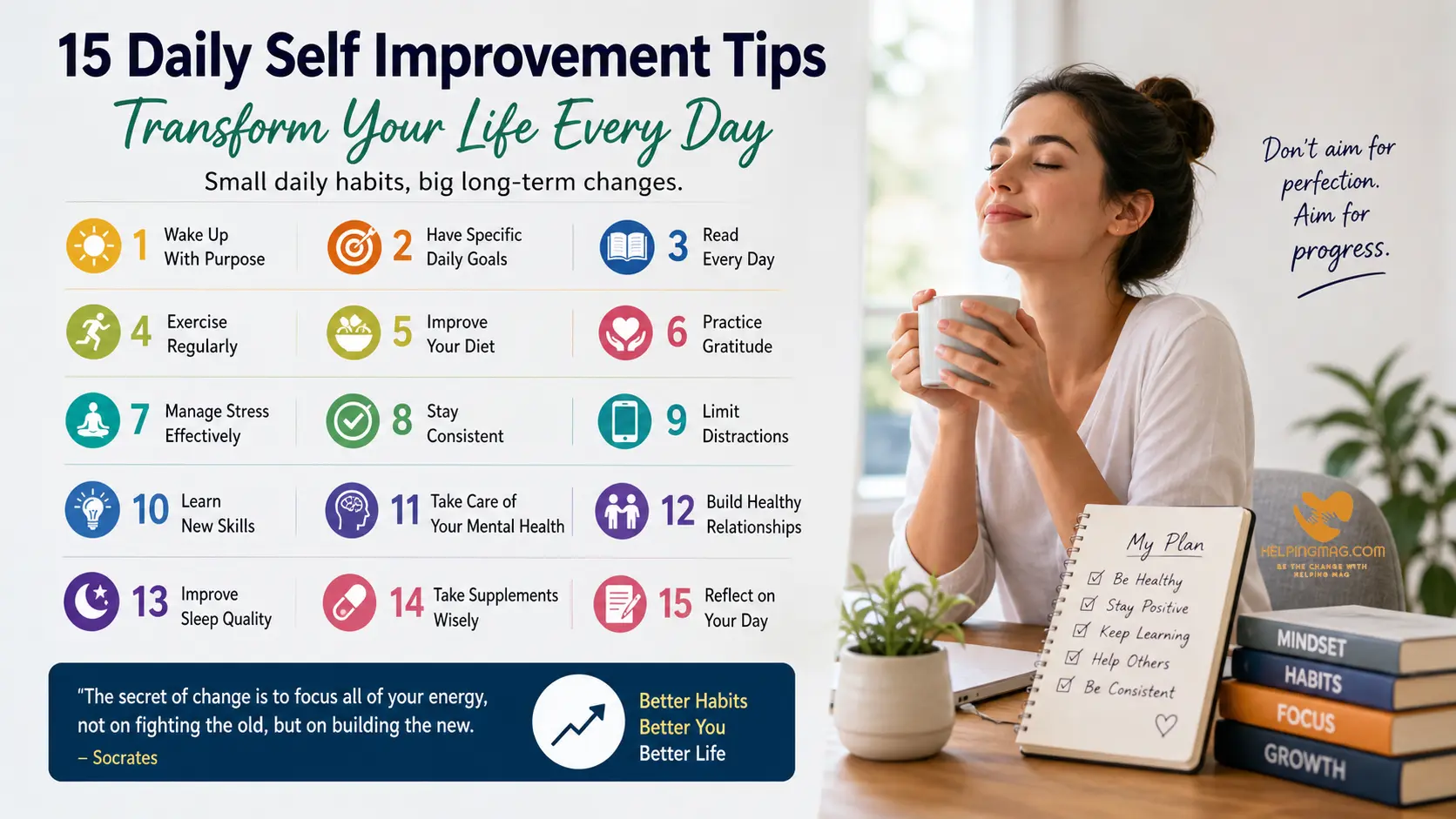 Daily Self Improvement Tips
