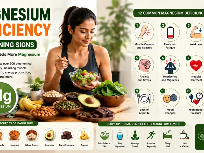 magnesium deficiency symptoms