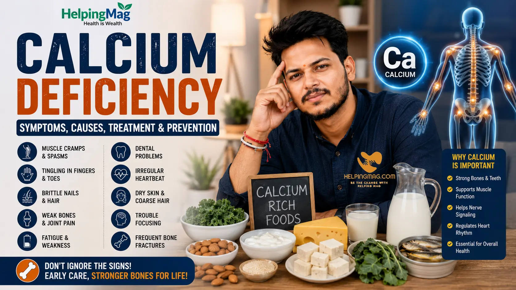 Calcium Deficiency Symptoms