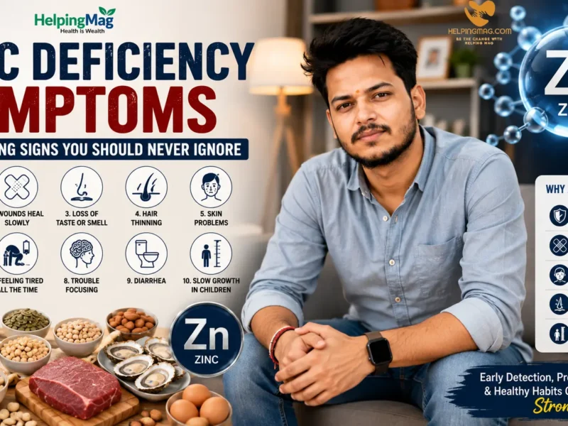 Zinc Deficiency Symptoms